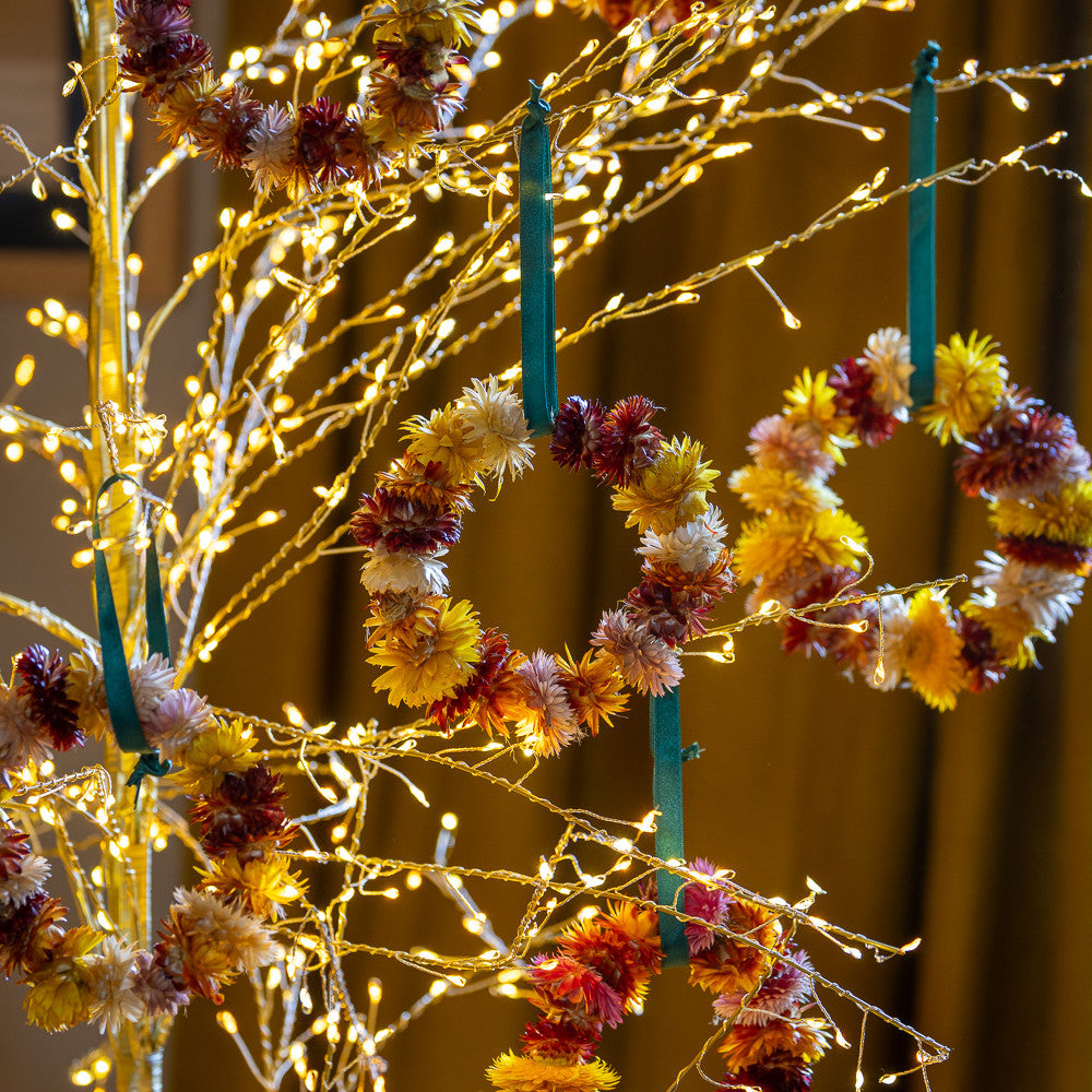 Strawflower Tree Decorations