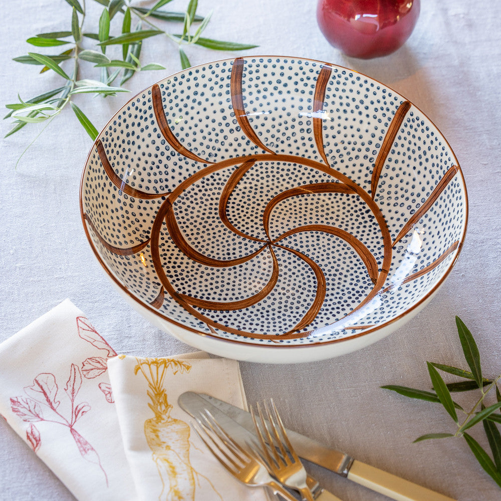 Handpainted Soleil Bowl