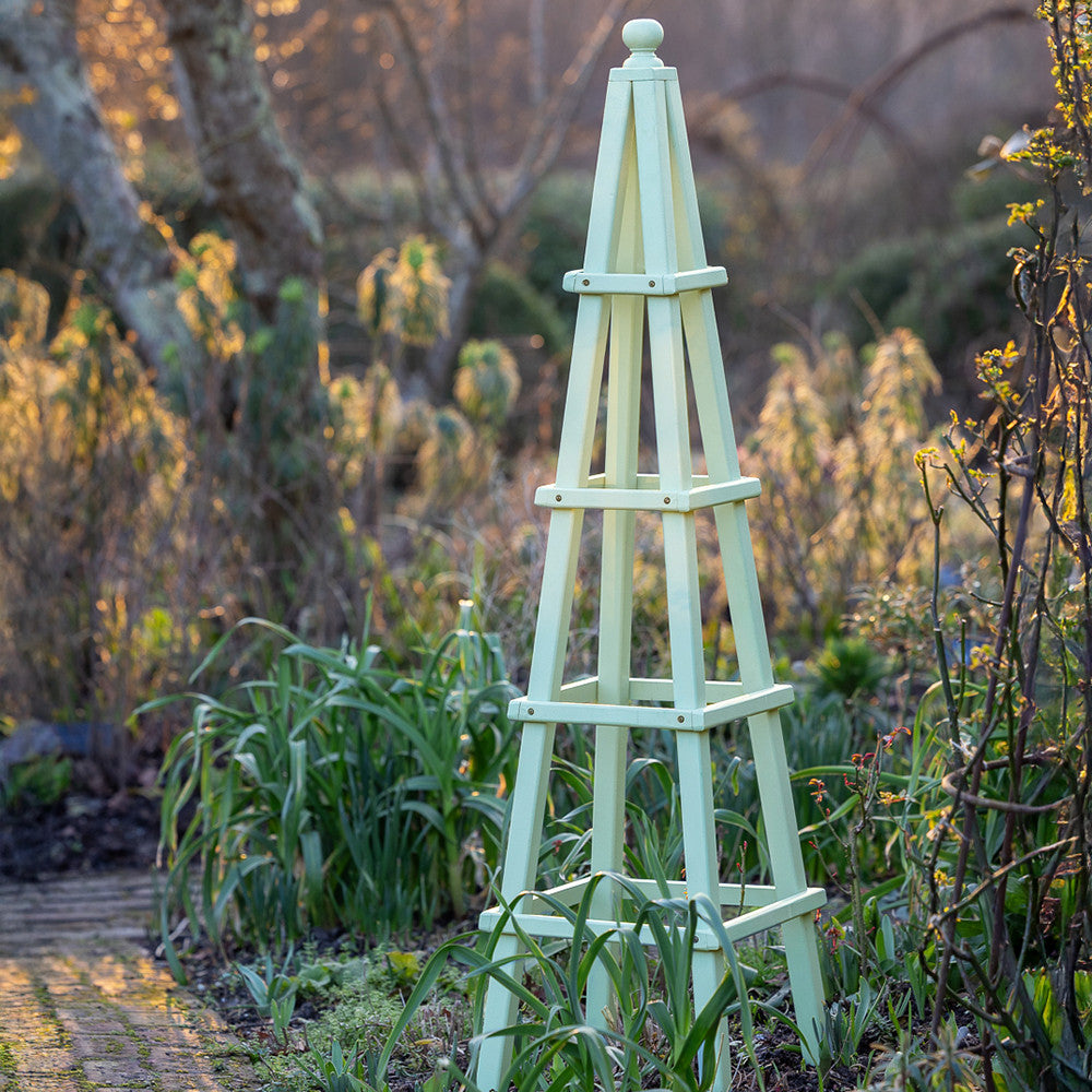 Sarah Raven Wooden Obelisk