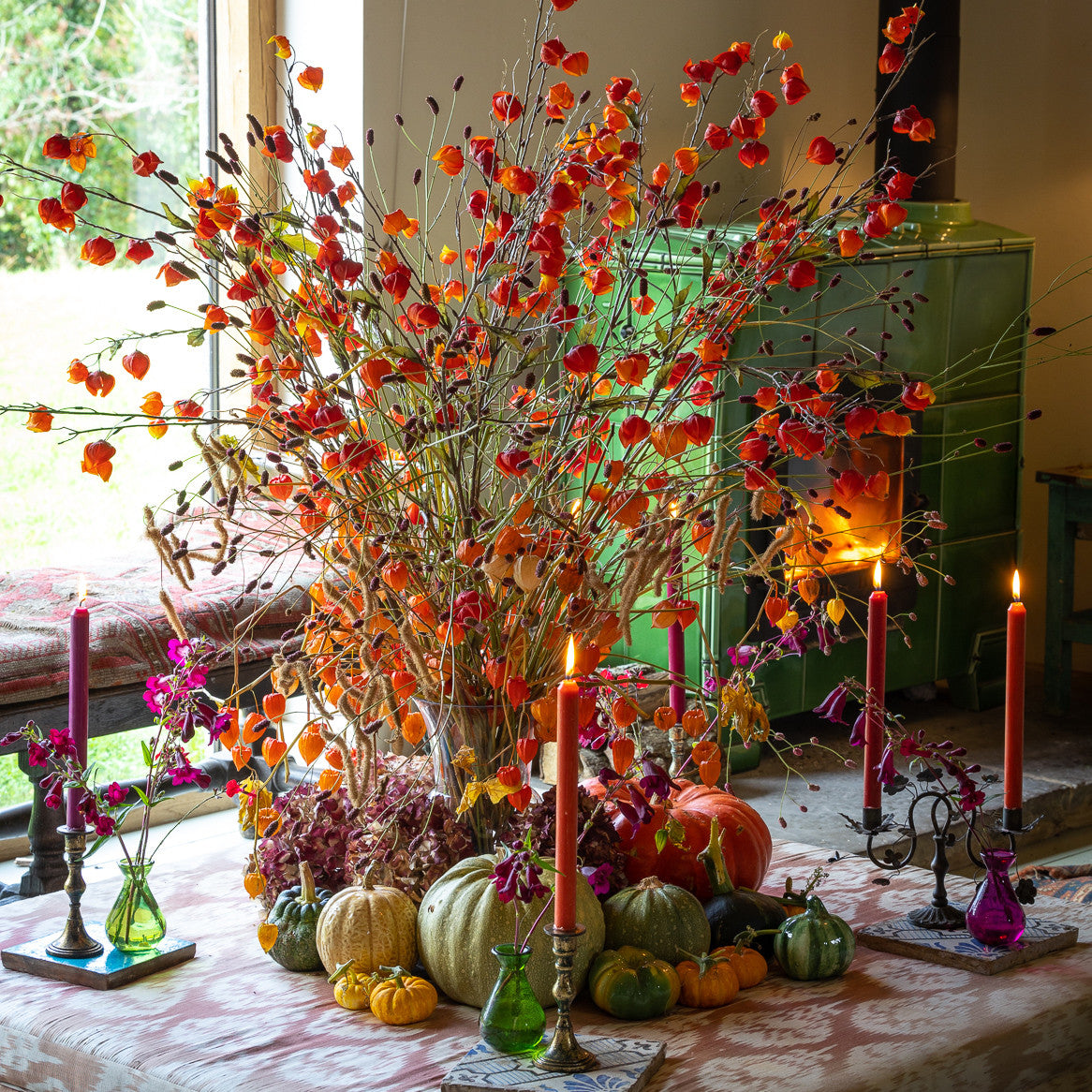 Chinese Lantern Branches