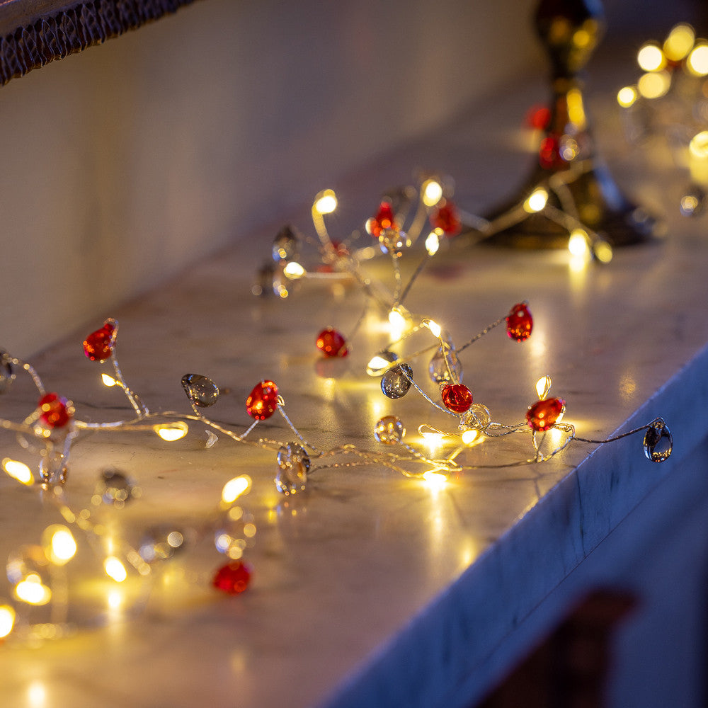 Jewel Cluster Light String