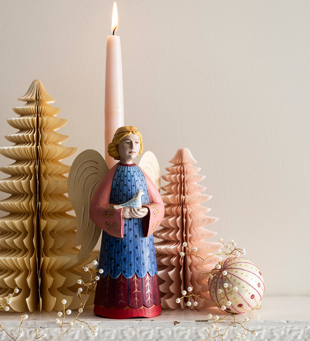 Angel by Candlelight Candleholder