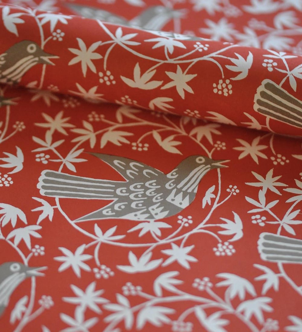 Birds in the Ivy Wrapping Paper Set