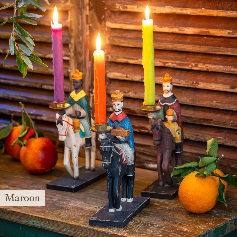 Follow the Star Three Wise Men Candleholders