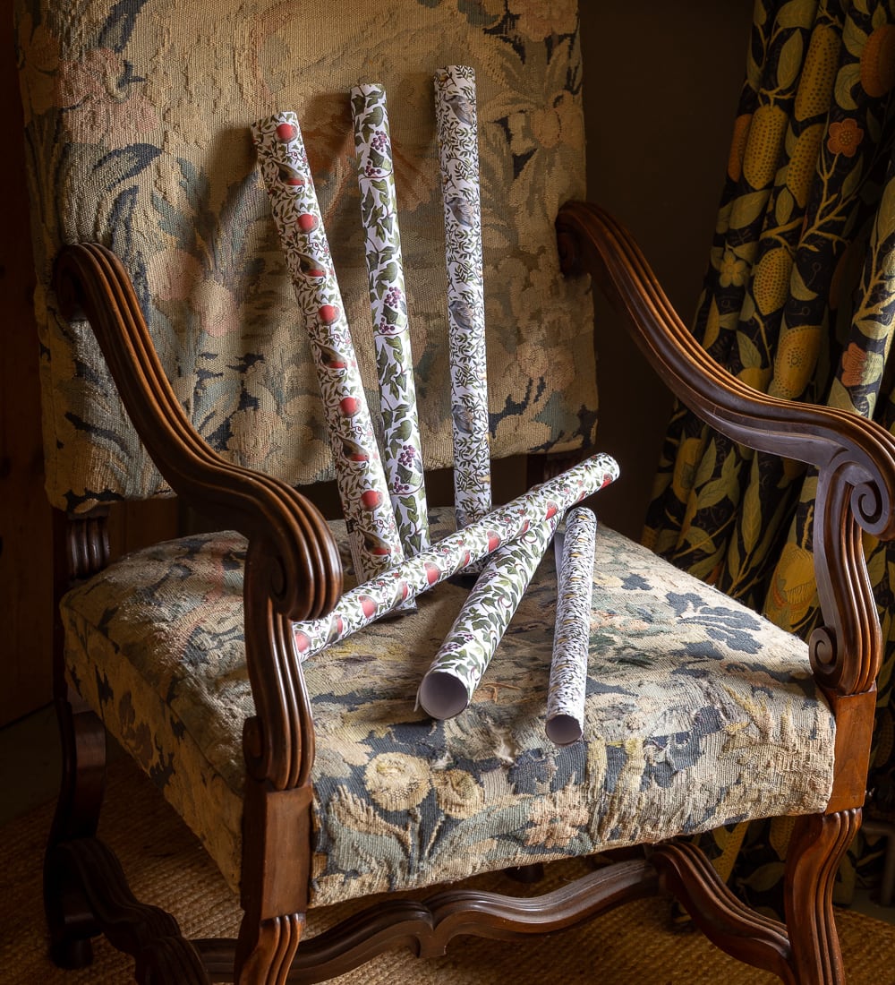 From the Winter Garden Wrapping Paper Set
