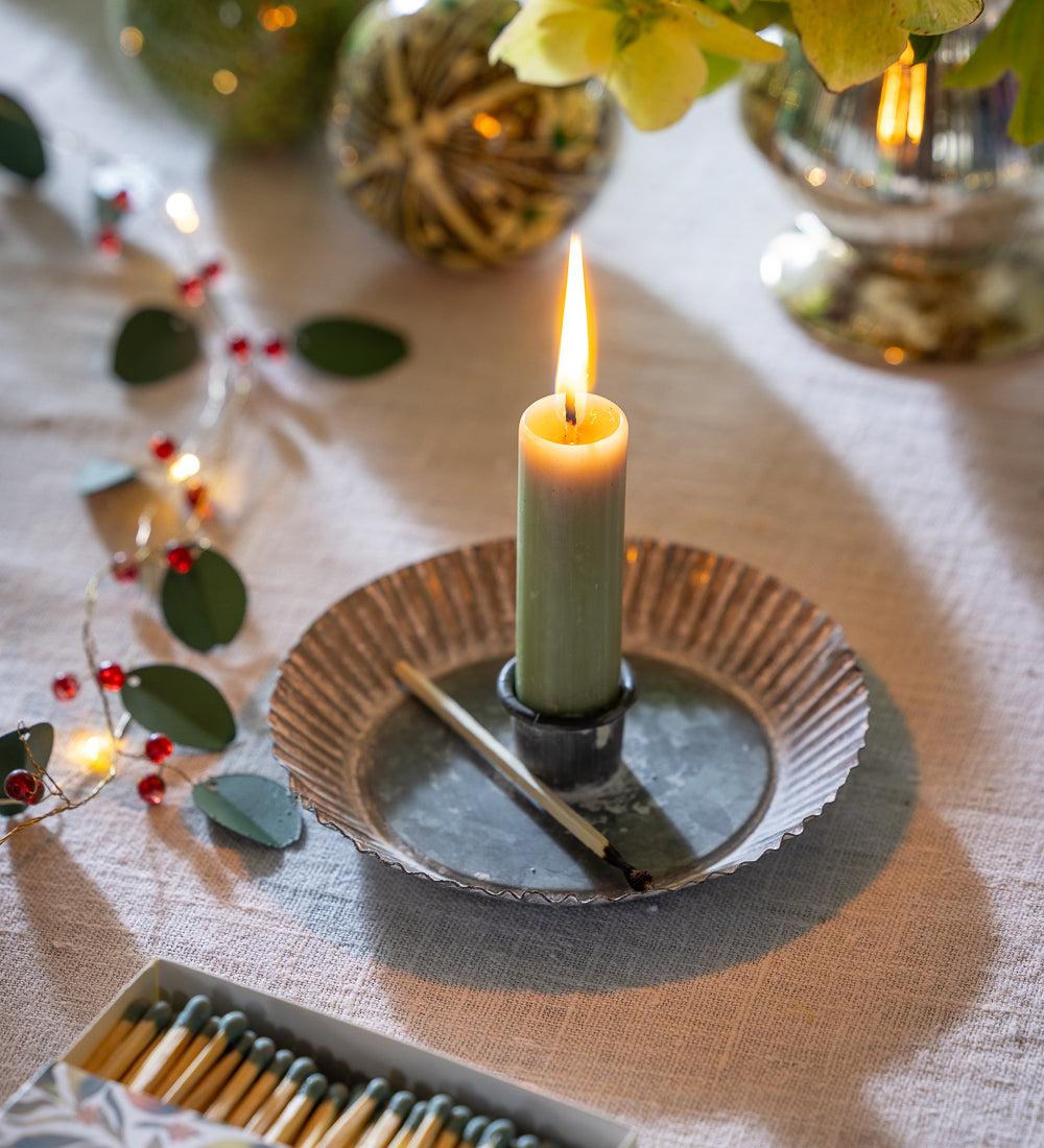 Grace's Favourite Zinc Candleholder