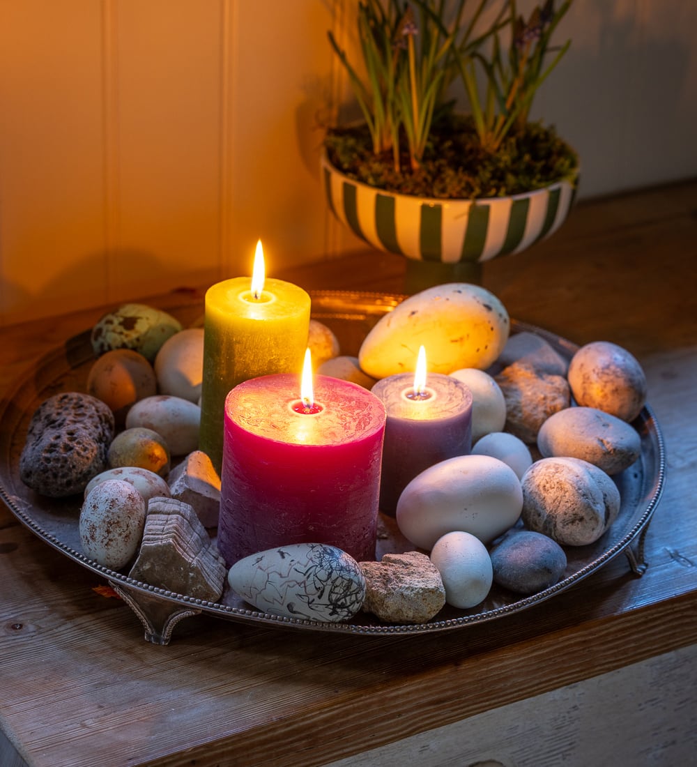 Heath, Sea & Loch Pillar Candle Set