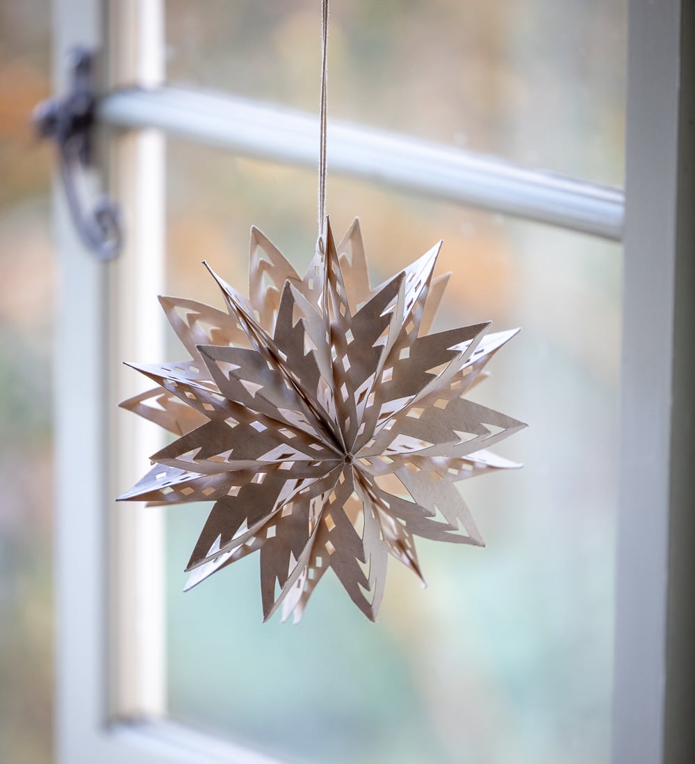 Light in the Window Origami Stars