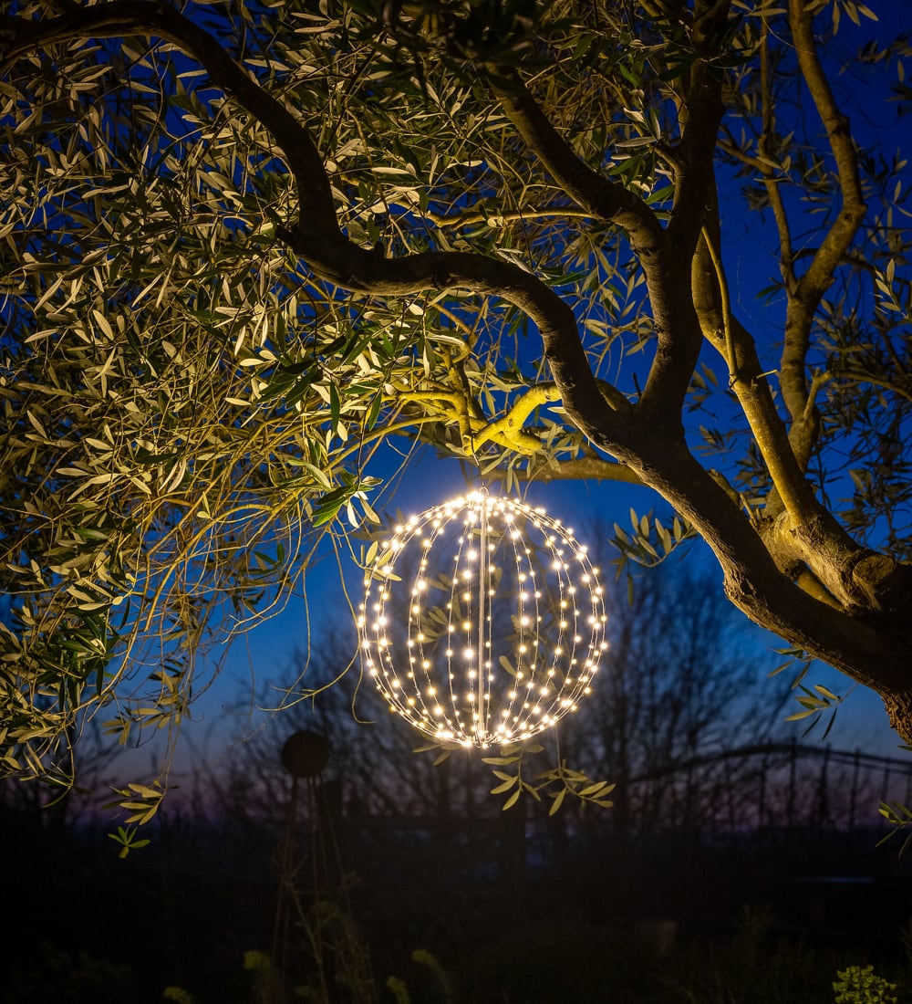 Moon Glow Hanging Light Globe