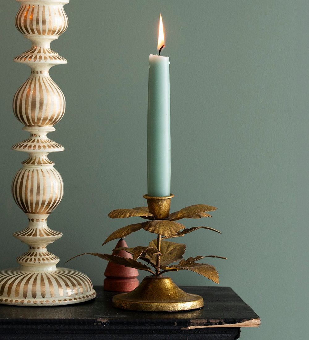 One Winter Rose Candleholder