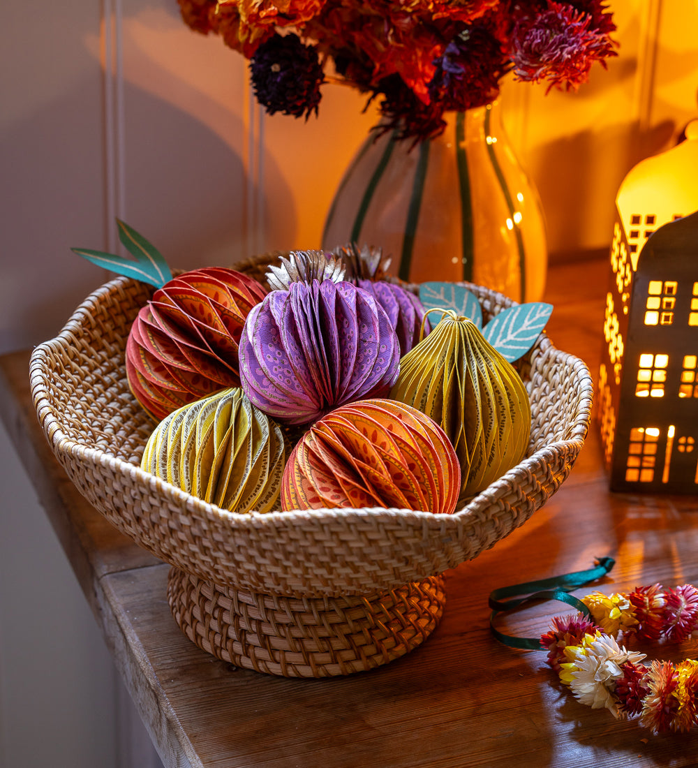 Pile It High Rattan Fruit Bowl