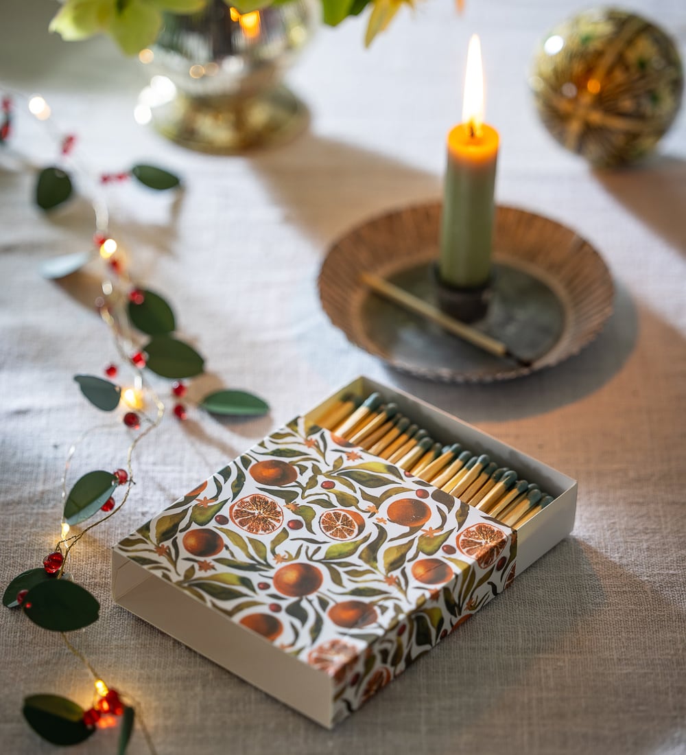Strike a Light Clementine Long Matches