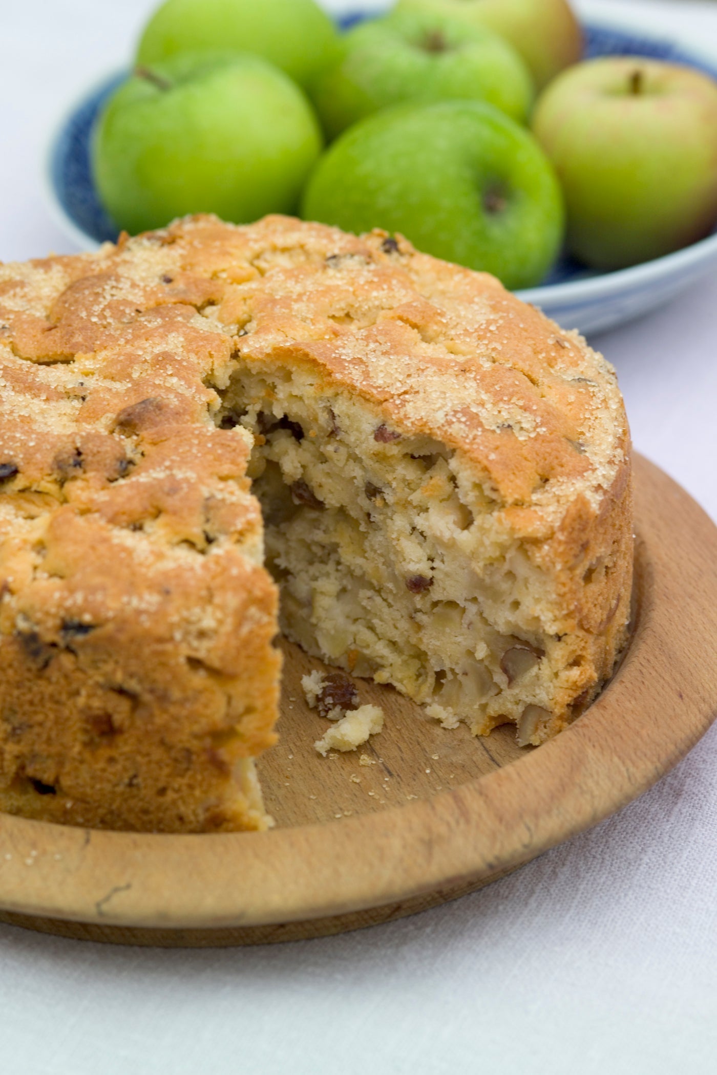 Mary Stearn's apple cake