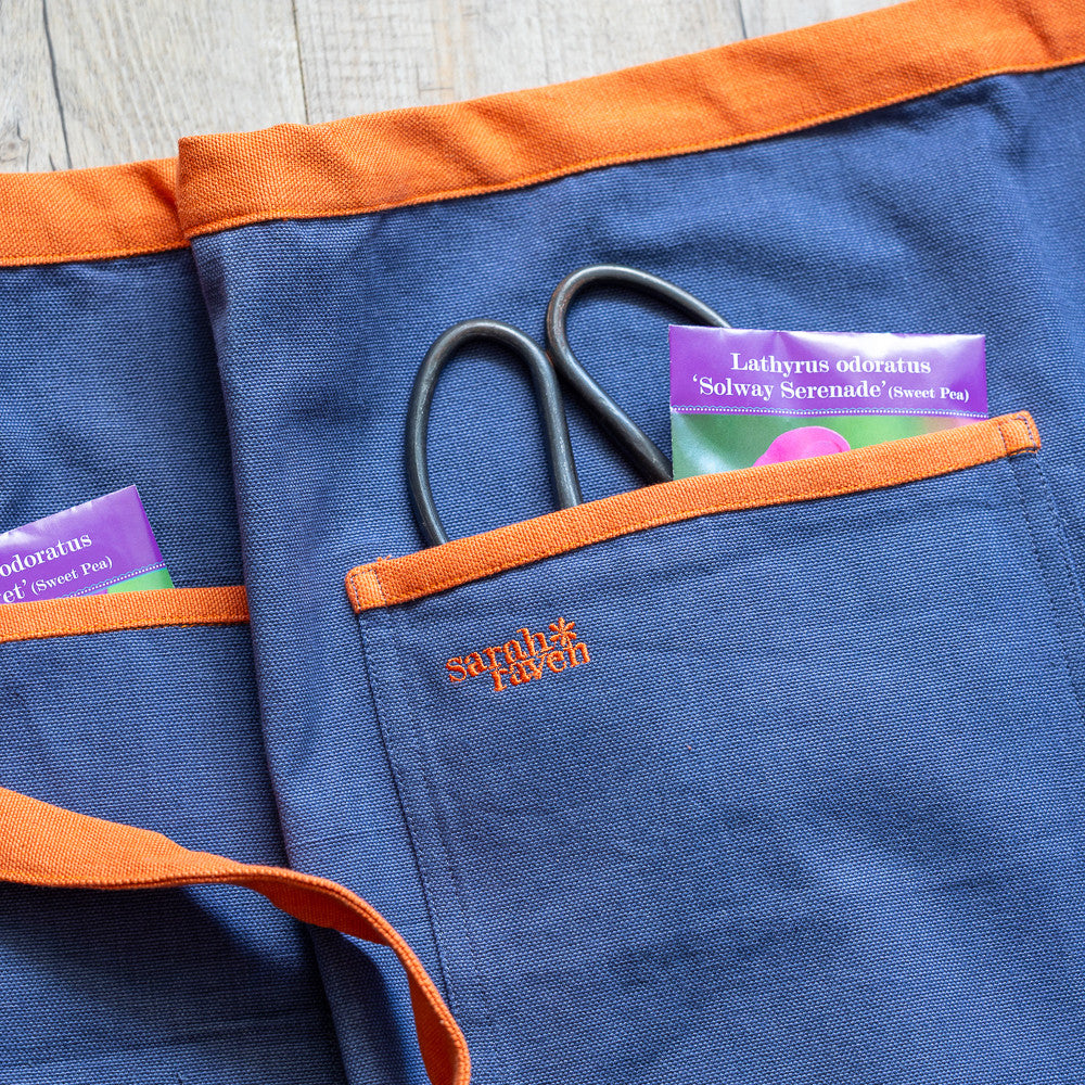 Salvia & Marigold Sarah Raven Garden Apron