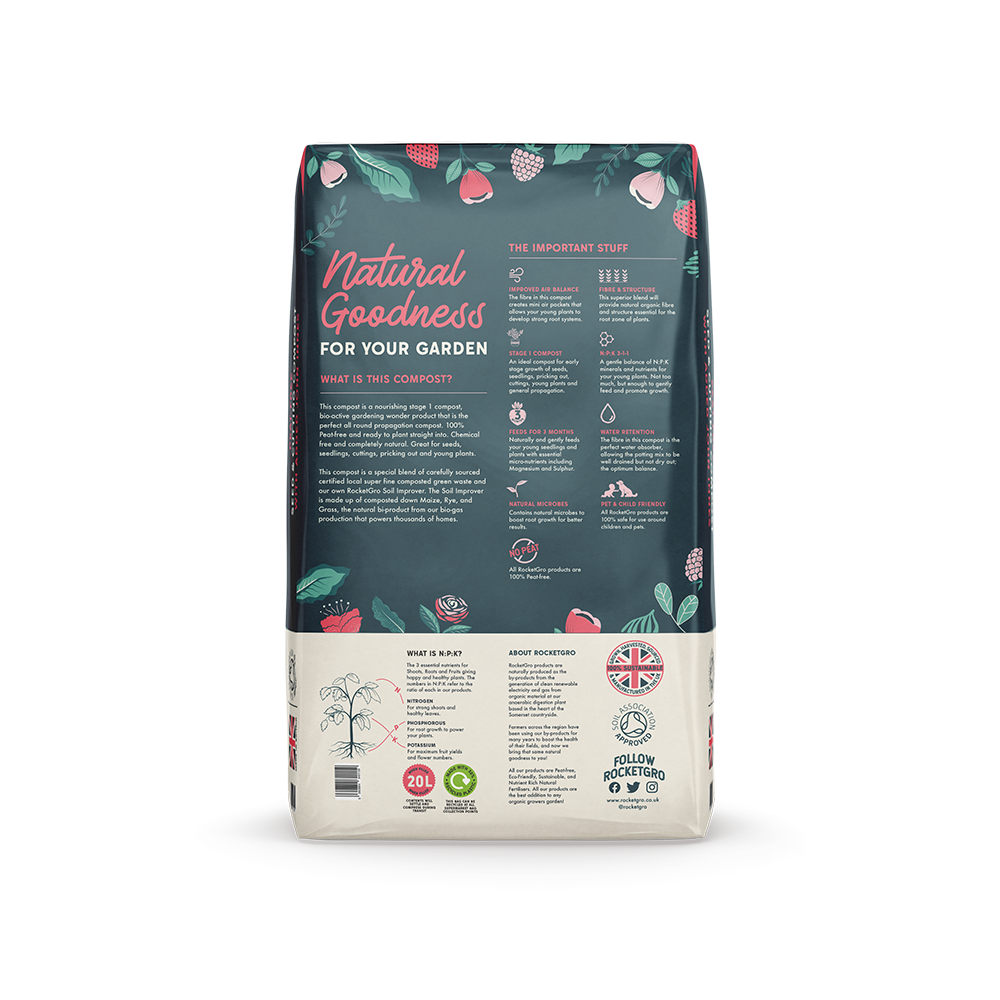RocketGro Peat Free Seed & Cutting Compost