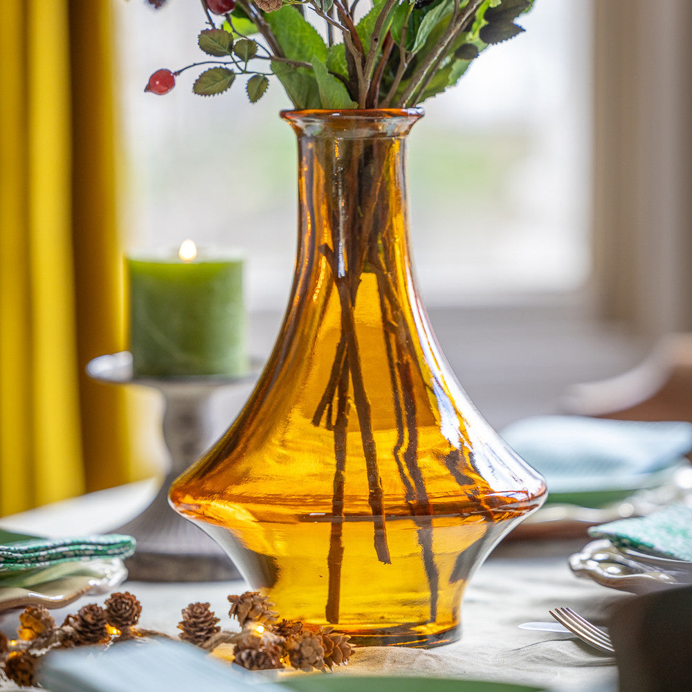 Jewelled Tagine Glass Vase