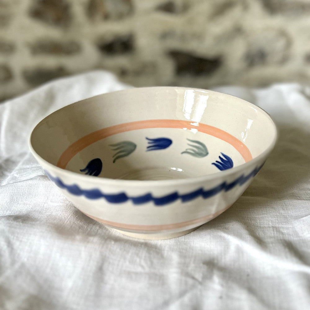 Sarah Raven Blue Green Bowl