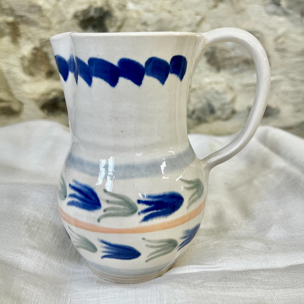 Sarah Raven Blue Green Jug