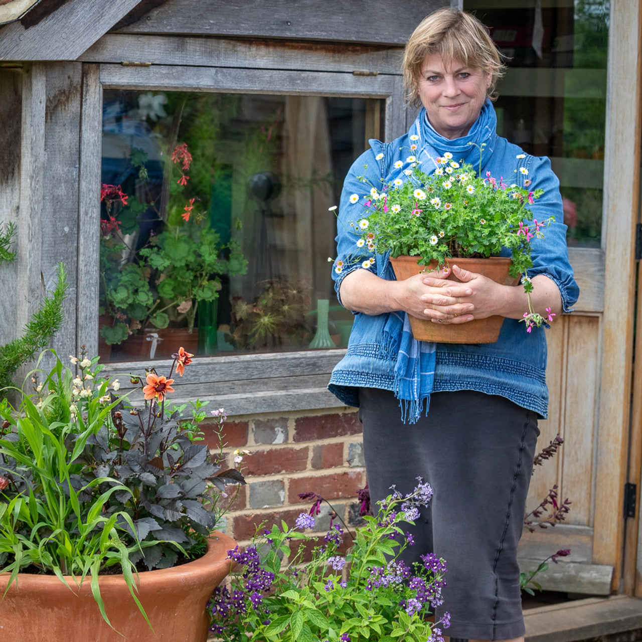 A Year Full of Pots with Sarah Raven at Perch Hill