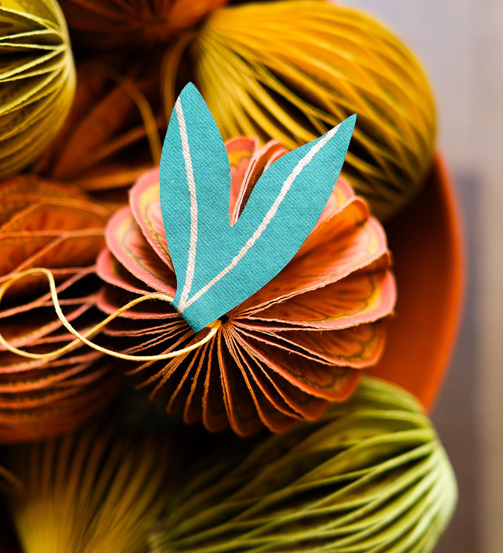 Christmas Market Fruit Paper Decorations