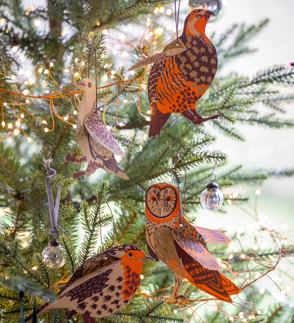 From the Bird Table Winter Bird Decorations