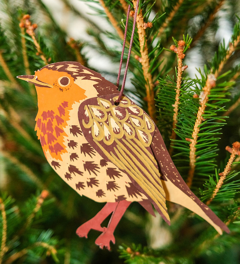 From the Bird Table Winter Bird Decorations