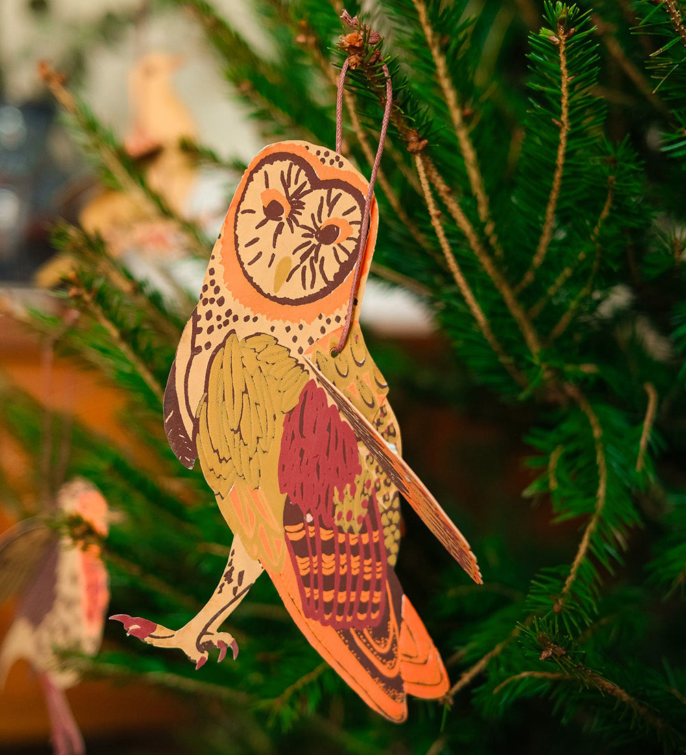 From the Bird Table Winter Bird Decorations