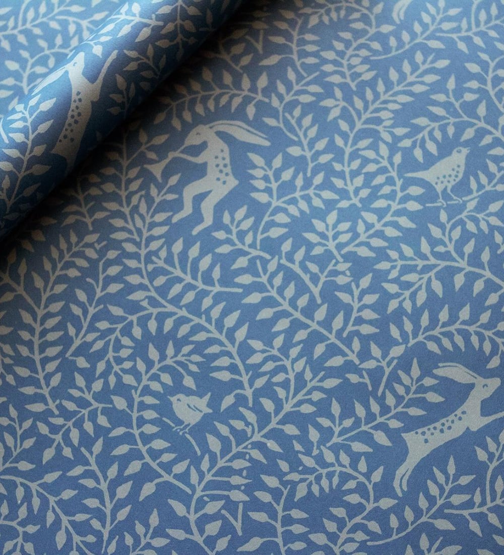 Hares, Birds & Oak Moorland Wrapping Paper Set
