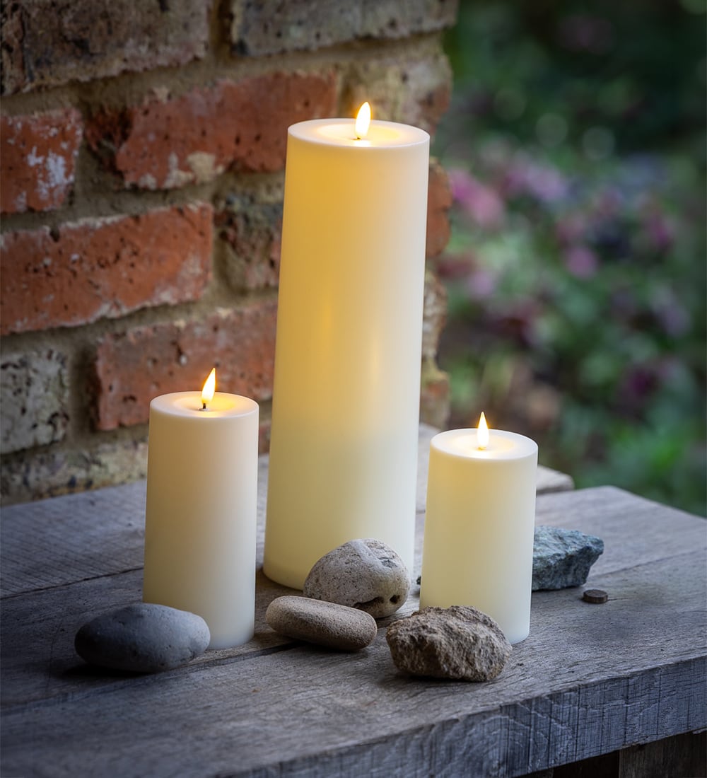 No Wind, No Worry Outdoor Candle Set