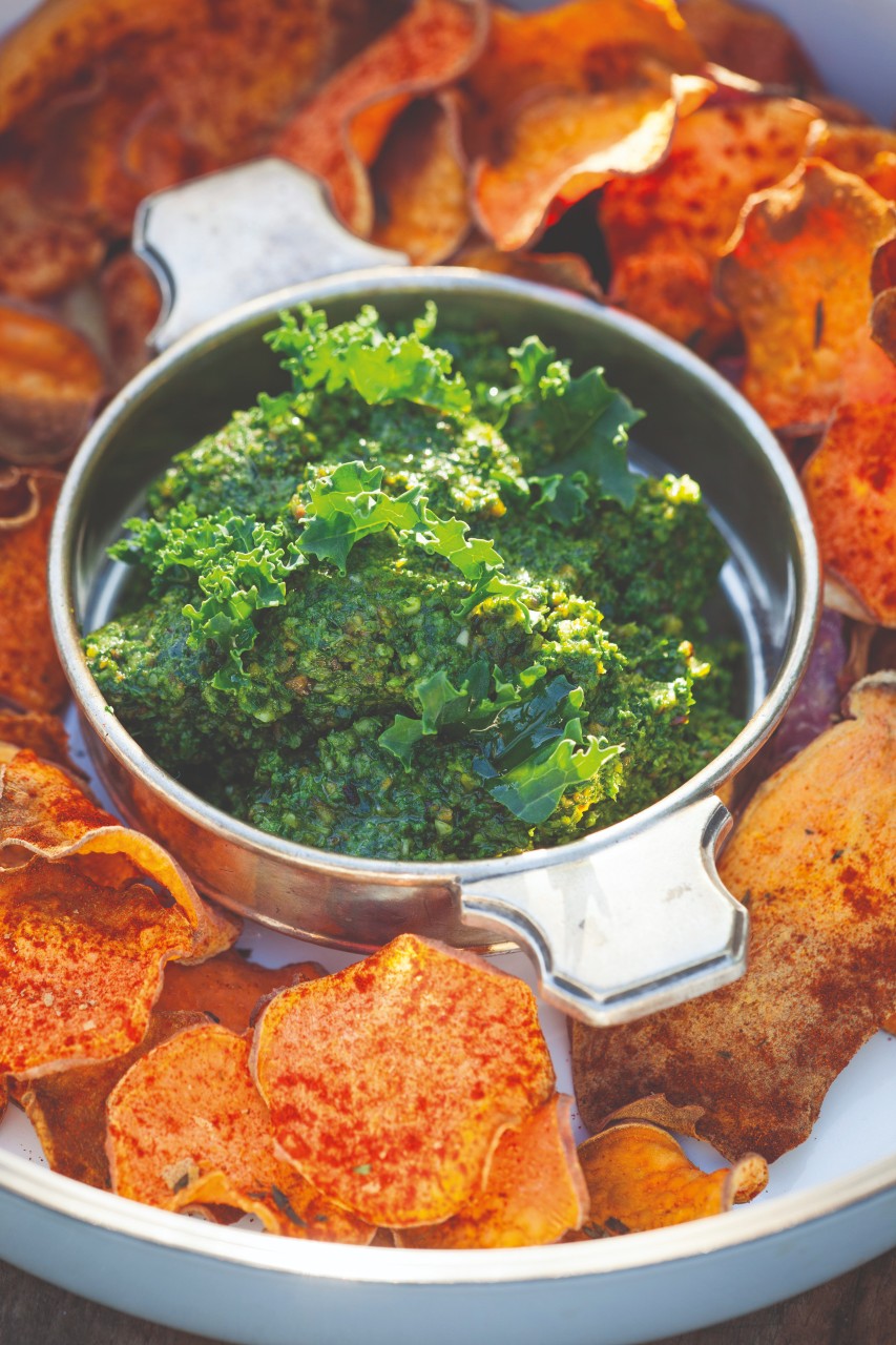 Wild garlic pesto