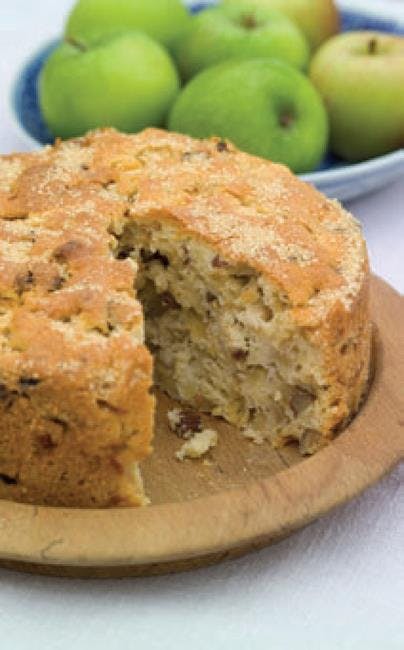 Mary Stearn's apple cake