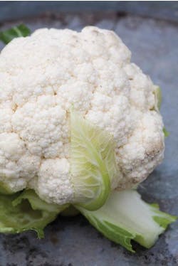 A head of cauliflower