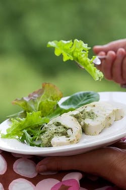 Herb stuffed chicken breast recipe