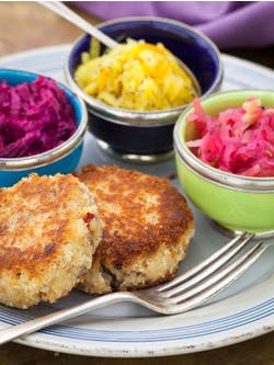 smoked mackerel and parsnip fish cakes