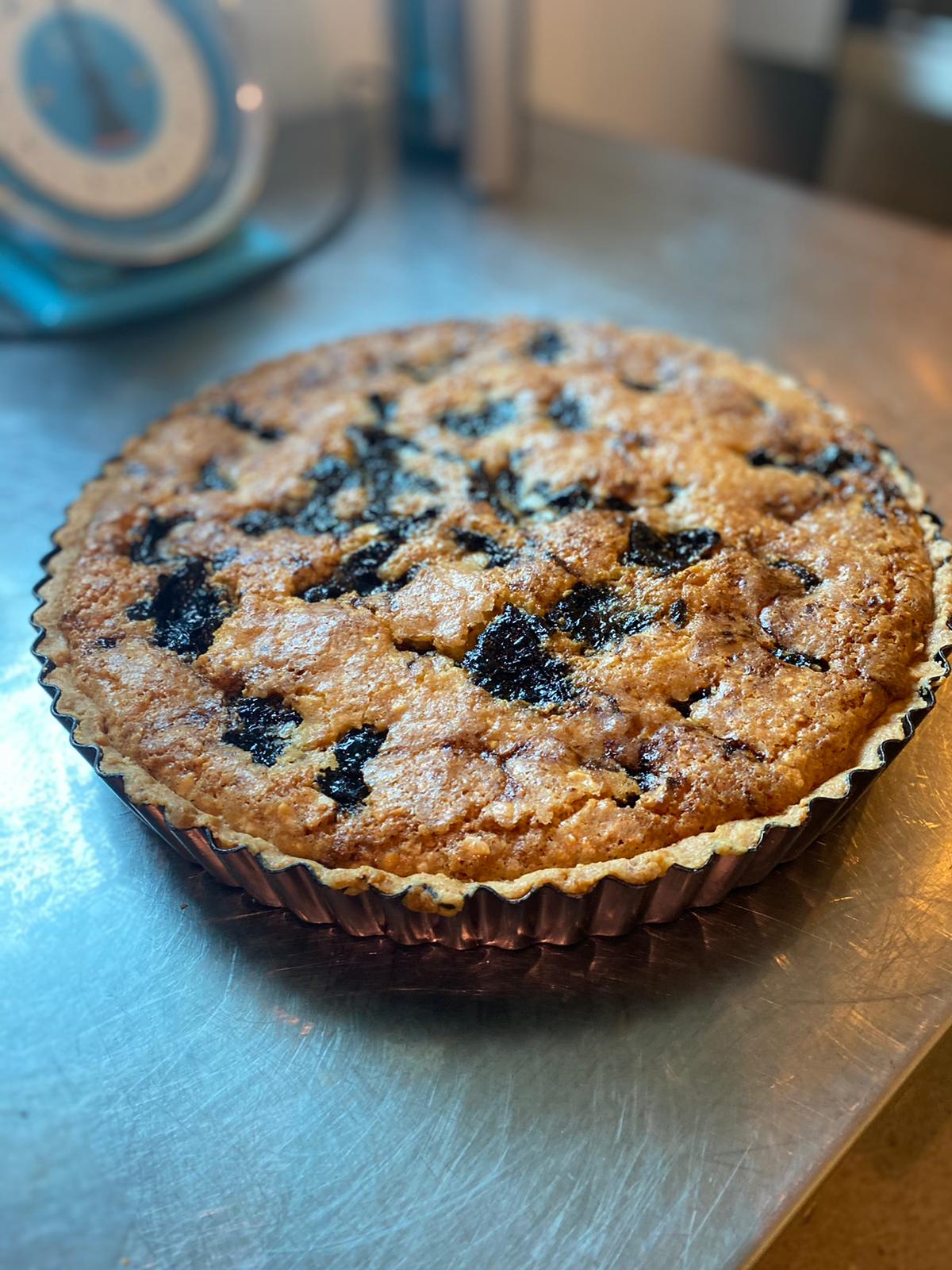 Prune & Armagnac Tart