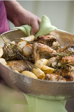 rosemary, olive and lemon chicken