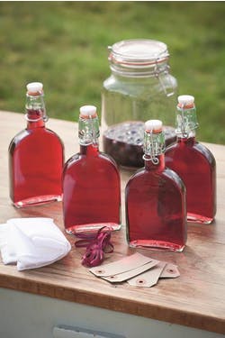 sloe gin (or damson vodka)